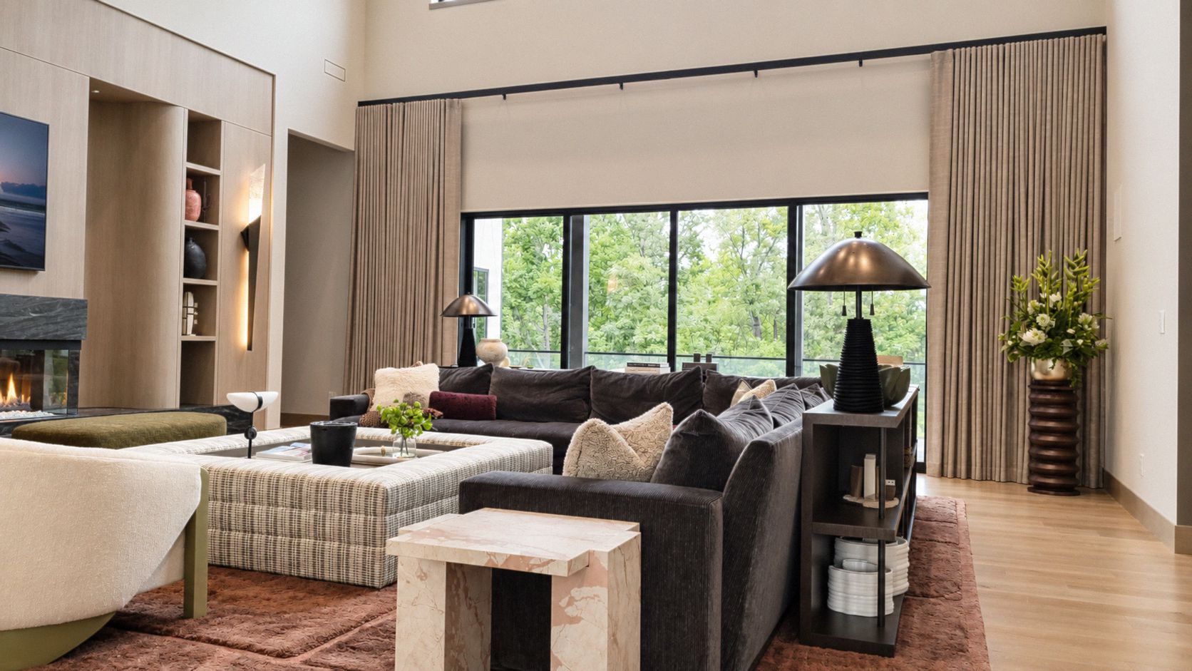 Urban Decors custom drapery project